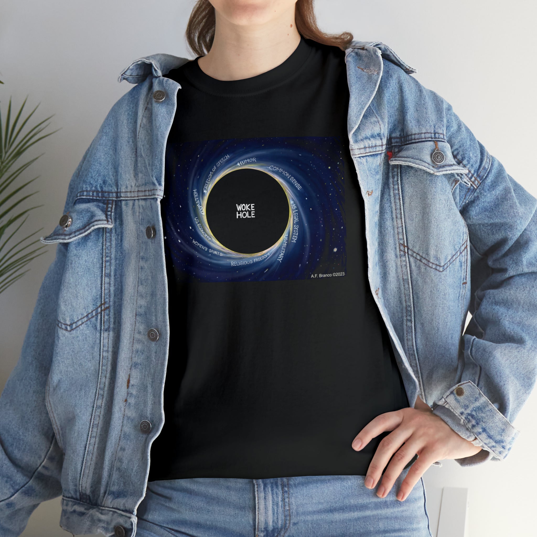 "Woke Hole" an A.F. Branco Design Unisex T-Shirt - PatriotDepot.com