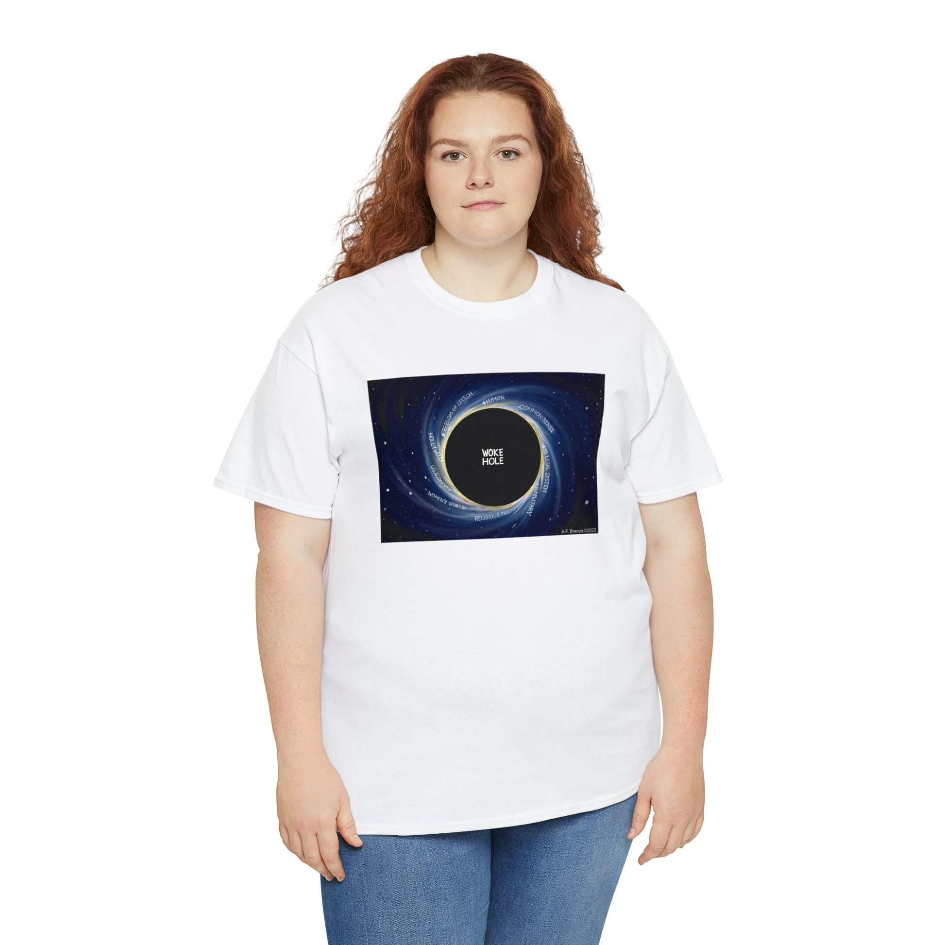 "Woke Hole" an A.F. Branco Design Unisex T-Shirt - PatriotDepot.com