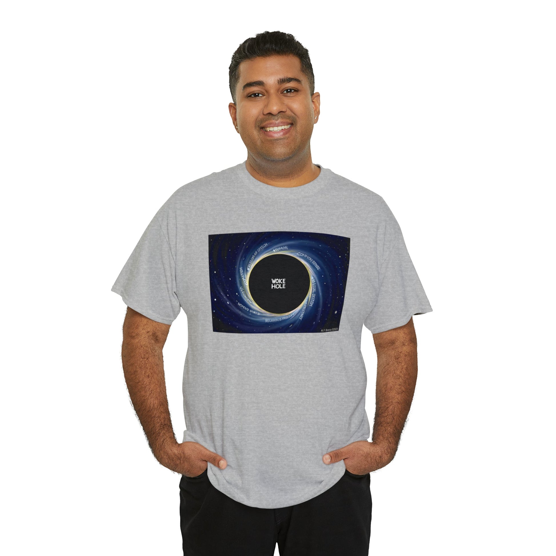 "Woke Hole" an A.F. Branco Design Unisex T-Shirt - PatriotDepot.com
