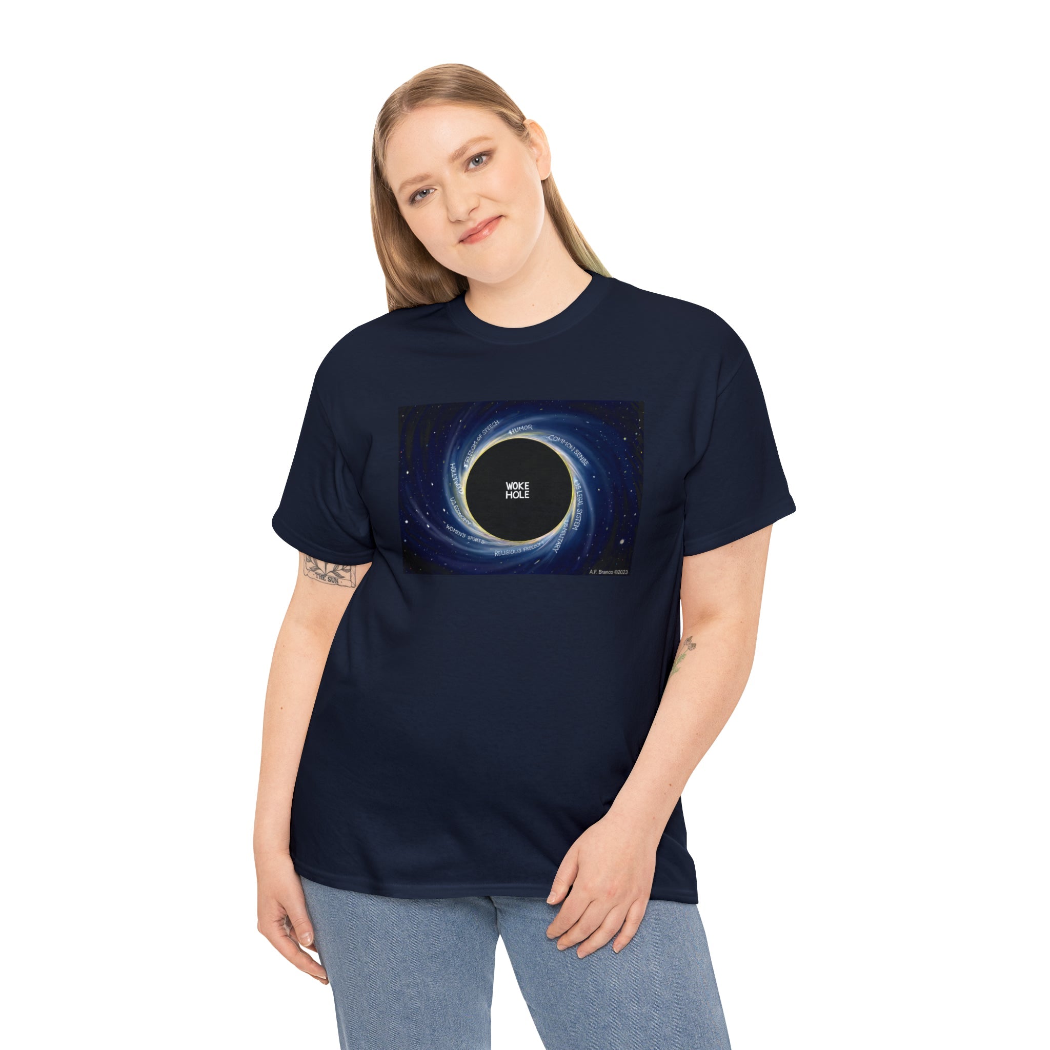 "Woke Hole" an A.F. Branco Design Unisex T-Shirt - PatriotDepot.com