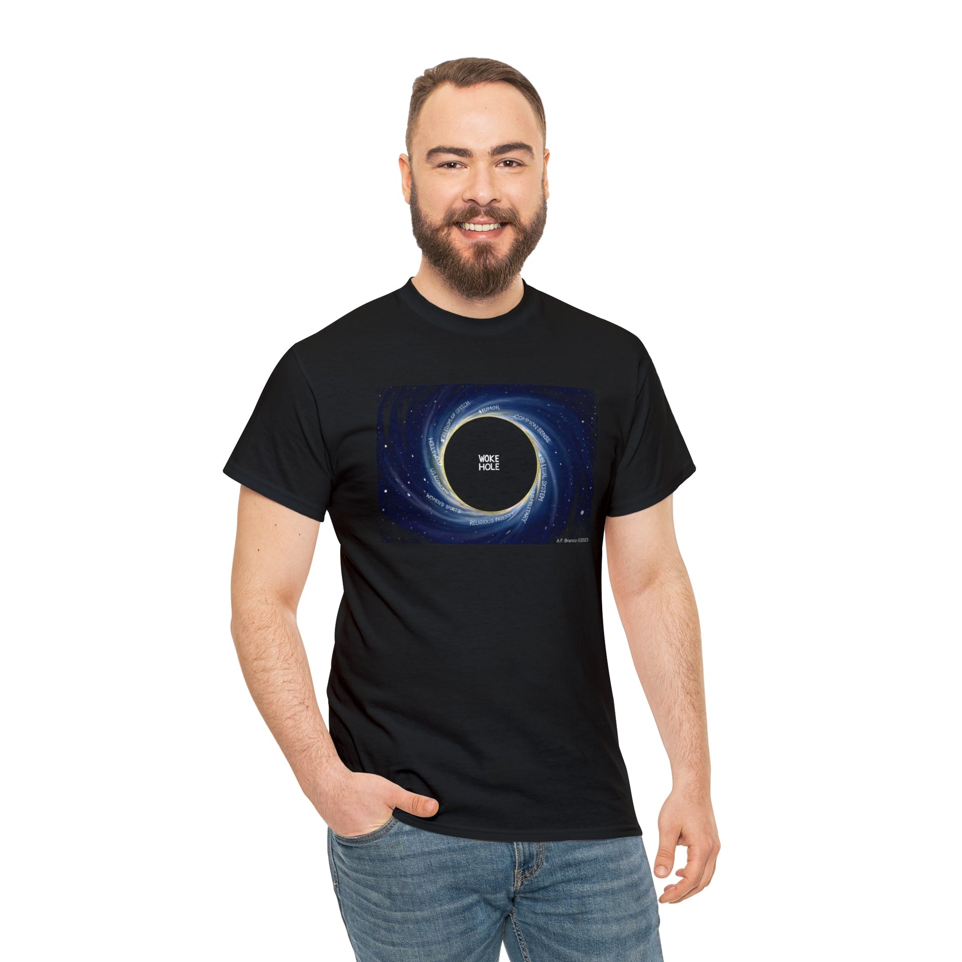 "Woke Hole" an A.F. Branco Design Unisex T-Shirt - PatriotDepot.com