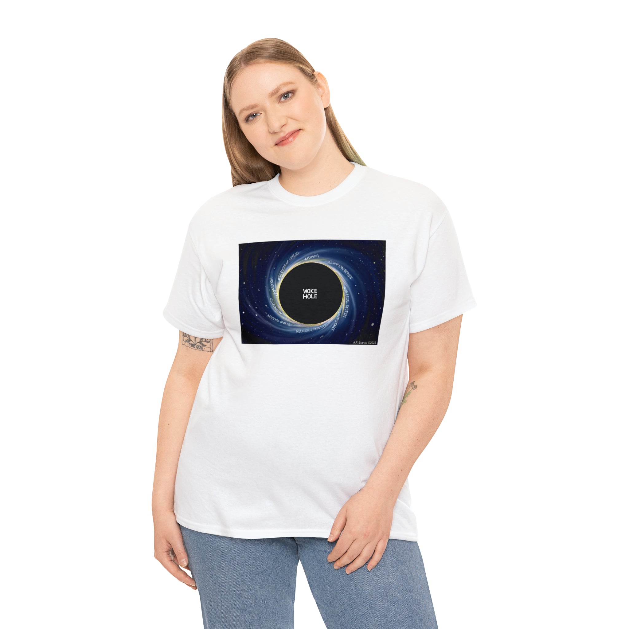 "Woke Hole" an A.F. Branco Design Unisex T-Shirt - PatriotDepot.com