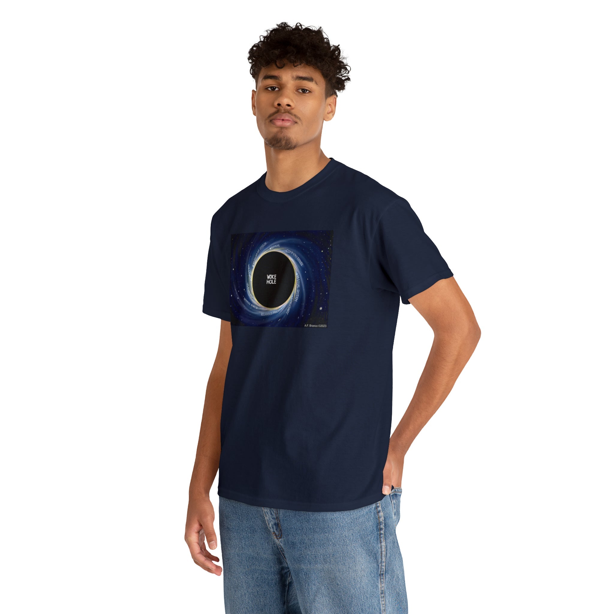 "Woke Hole" an A.F. Branco Design Unisex T-Shirt - PatriotDepot.com
