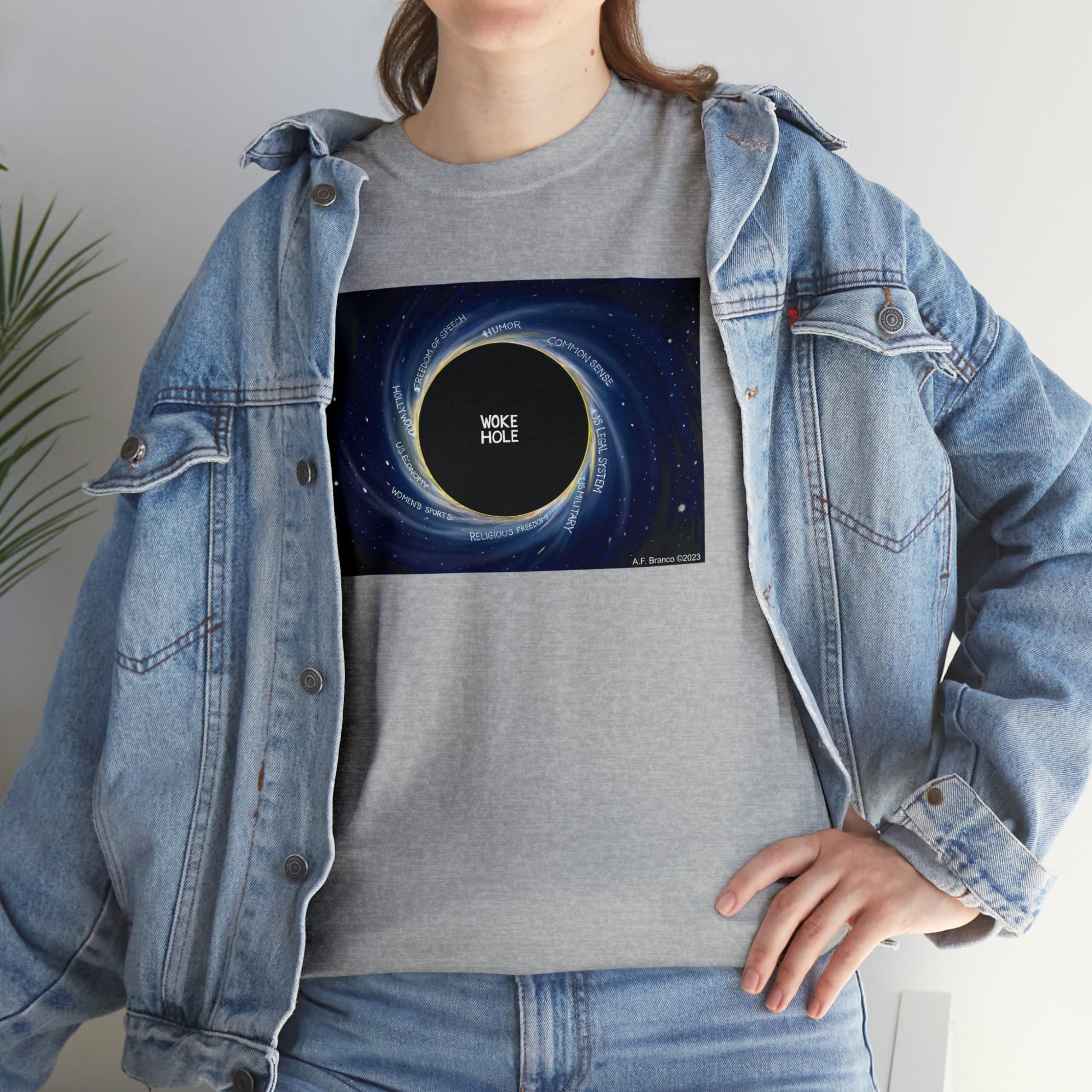 "Woke Hole" an A.F. Branco Design Unisex T-Shirt - PatriotDepot.com