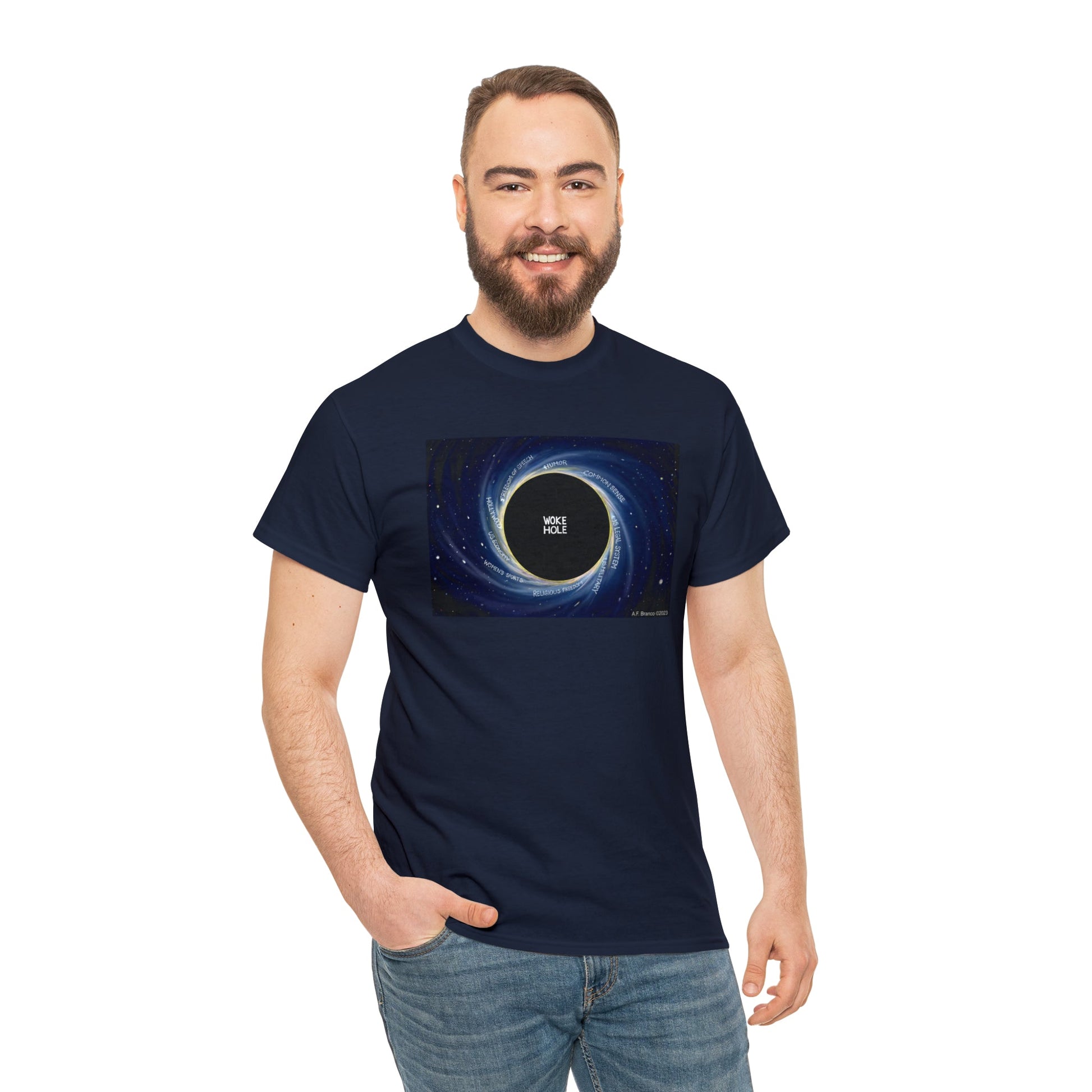 "Woke Hole" an A.F. Branco Design Unisex T-Shirt - PatriotDepot.com
