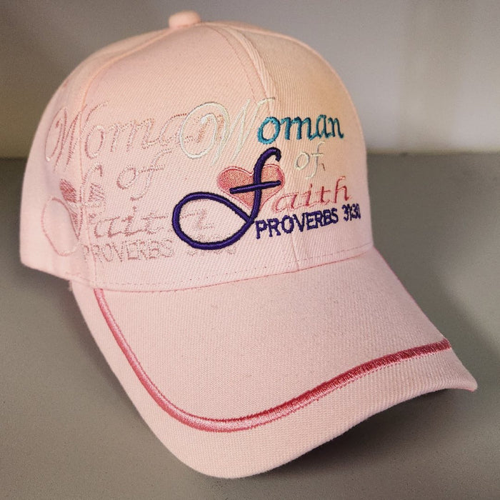 Woman of Faith Shadow Premium Embroidered Hat