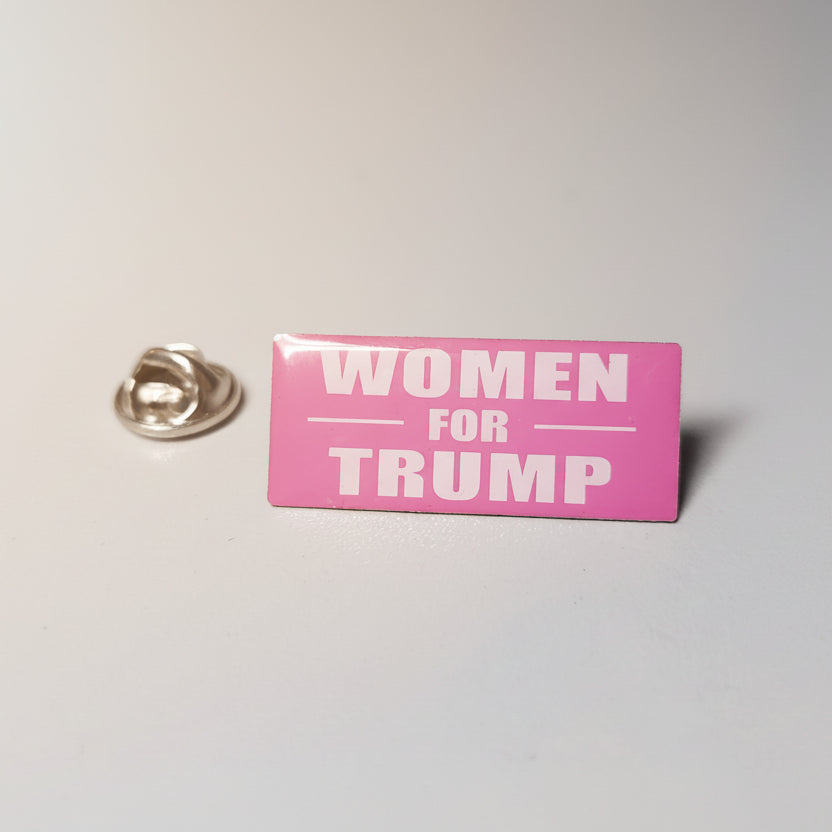 Women for Trump Custom Lapel Pin - PatriotDepot.com