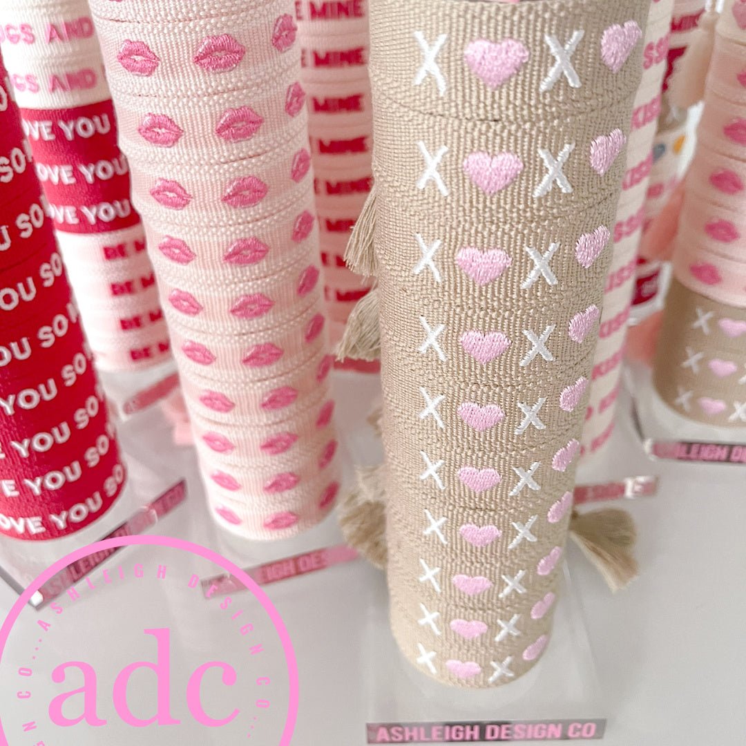 XOXO Woven Bracelet | Valentine's & Love Gift - PatriotDepot.com