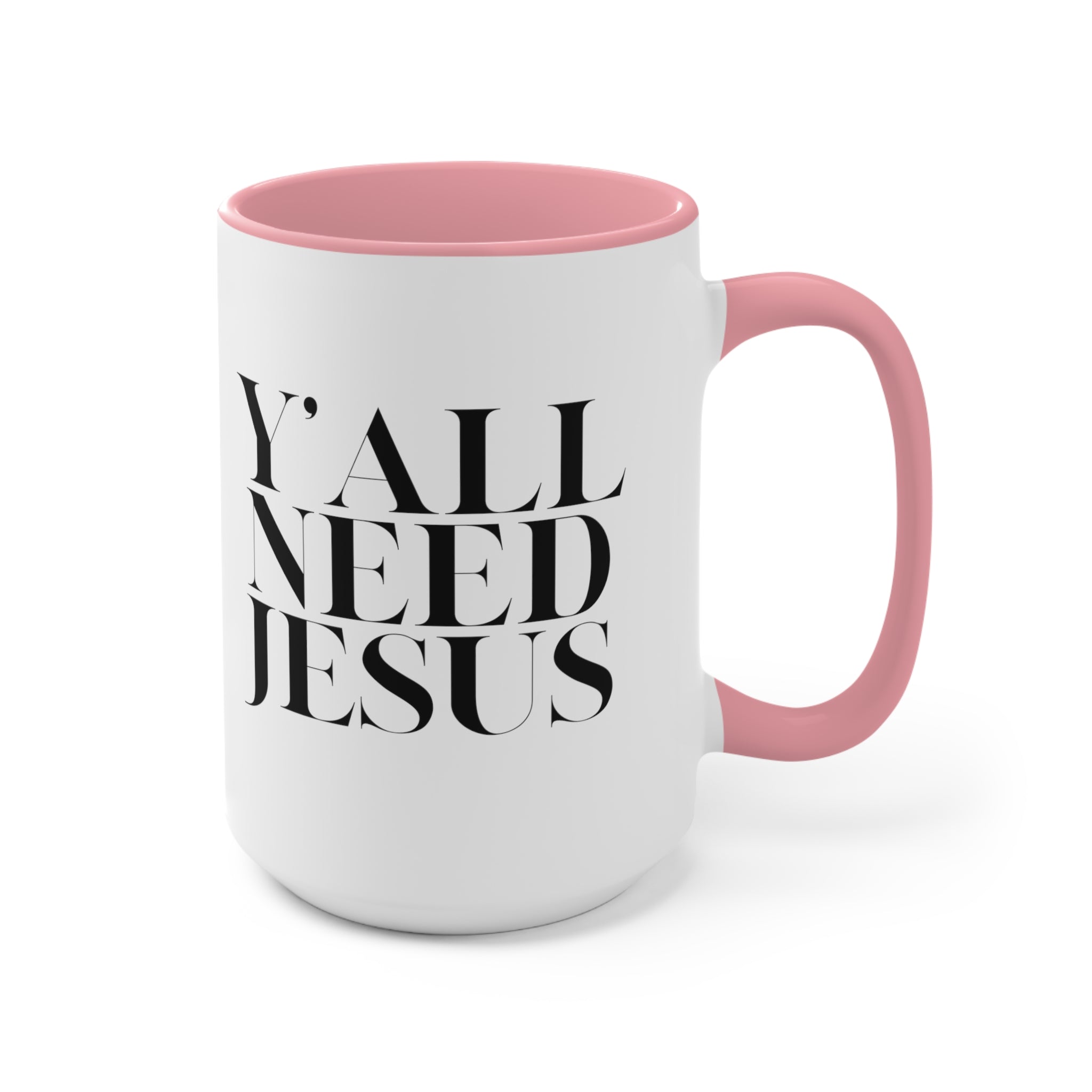 Y'all Need Jesus Mug (3 Colors, 2 Sizes) - PatriotDepot.com