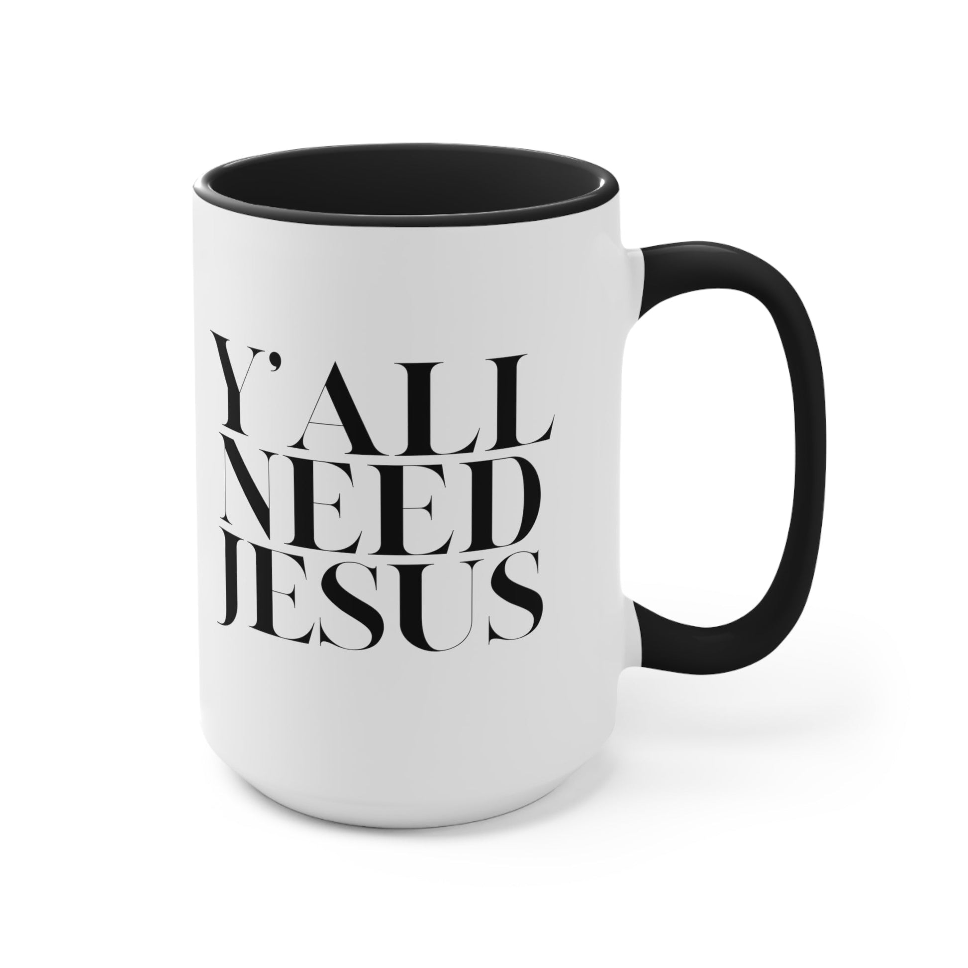 Y'all Need Jesus Mug (3 Colors, 2 Sizes) - PatriotDepot.com
