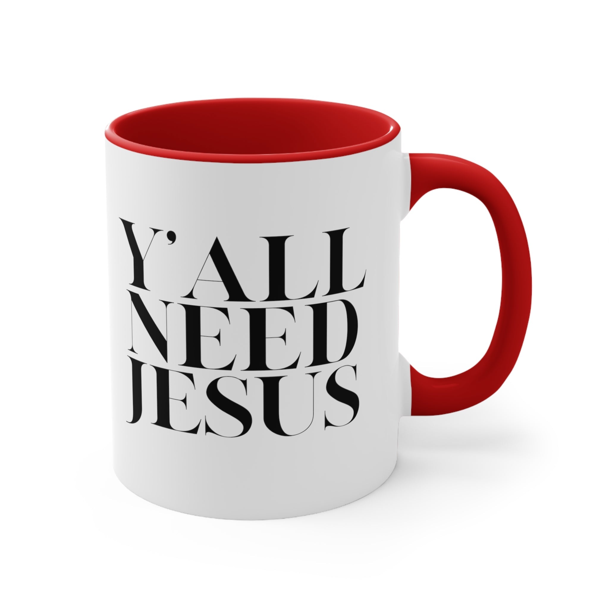 Y'all Need Jesus Mug (3 Colors, 2 Sizes) - PatriotDepot.com
