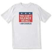 You Can't Silence Us All "I Am Charlie" Softstyle T-Shirt - PatriotDepot.com