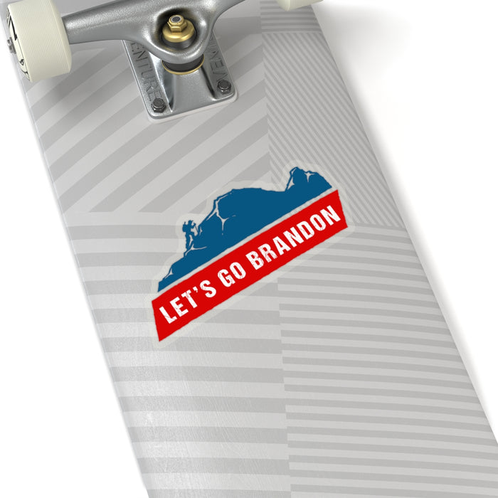 LET'S GO BRANDON, HIKING C1  Kiss-Cut Stickers (4 sizes)