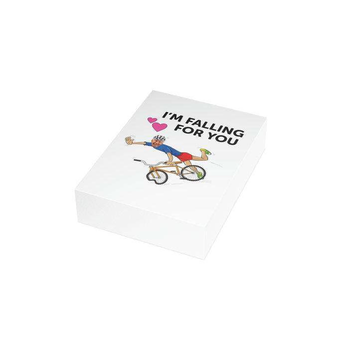 Biden I'm Falling For You Greeting Cards (1, 10, 30, and 50pcs)