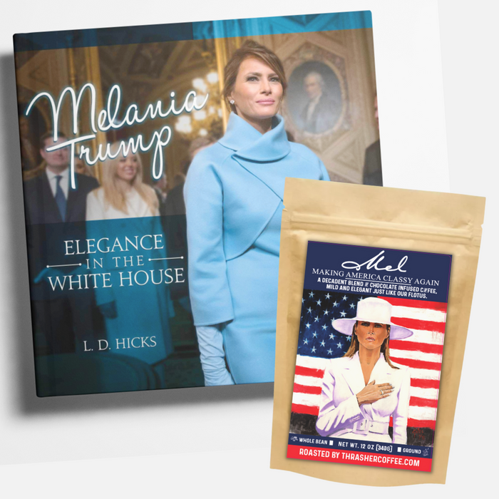 Melania Trump Coffee & Book Bundle