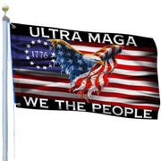 1776 ULTRA MAGA We the People Flying Eagle 3'x5' Flag - PatriotDepot.com
