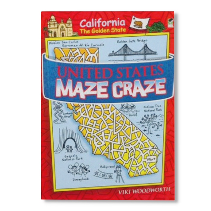 United States Maze Craze Activity Book