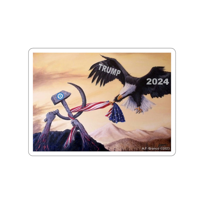 A.F. Branco "Freedom's Battle 2024" Die-Cut Sticker (3 Sizes)