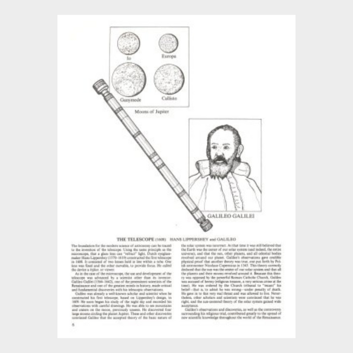 Great Inventors and Inventions Coloring Book