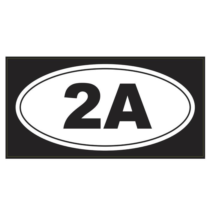 2A Weatherproof Bumper Sticker