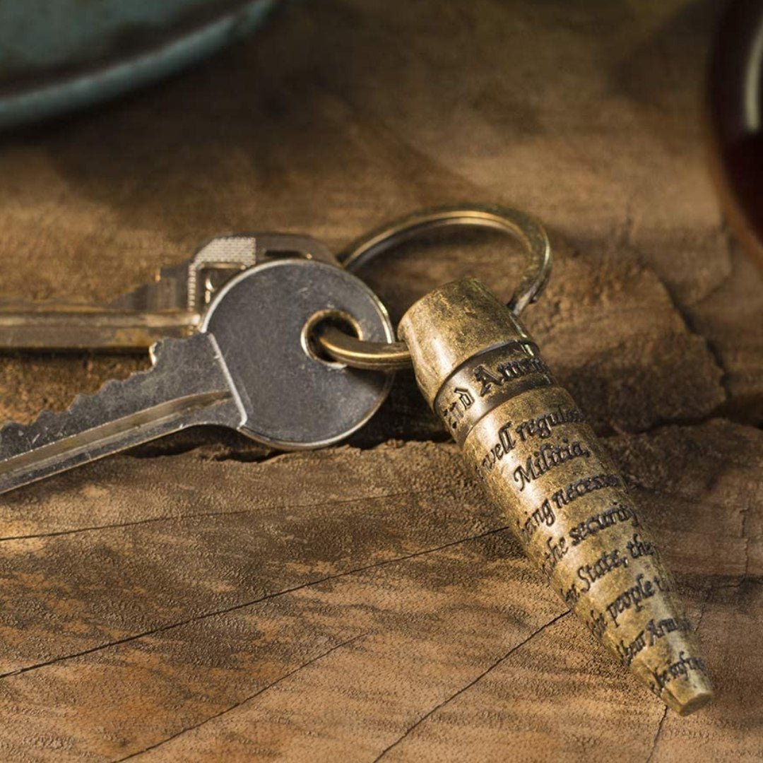 2nd Amendment 50 BMG Keychain Bottle Opener - PatriotDepot.com