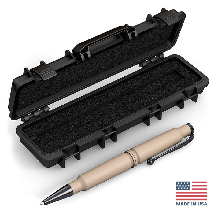 .308 Real Bullet Authentic Brass Casing Refillable Twist Pen w/ Tactical Gift Box (5 Colors)