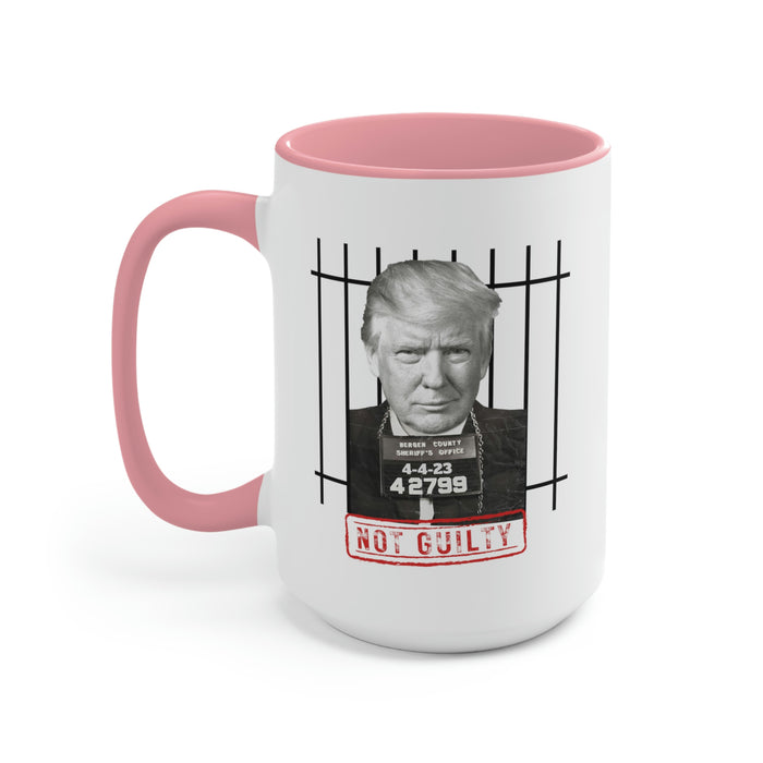 Donald Trump "Not Guilty" Mug (3 Colors, 2 Sizes)