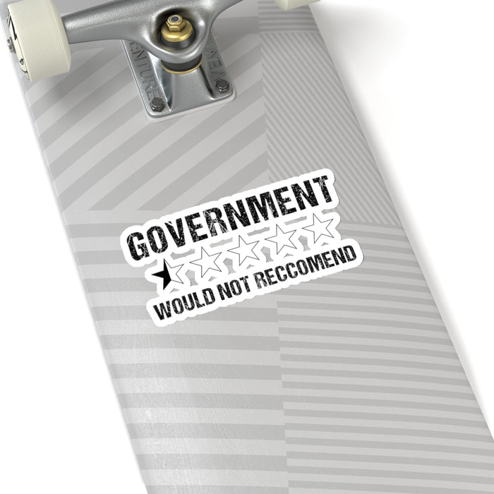 Government Rating Kiss-Cut Stickers (4 sizes)