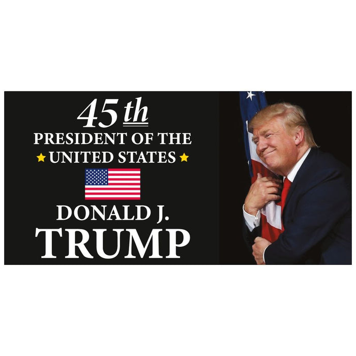 45th President Donald J Trump Bumper Sticker
