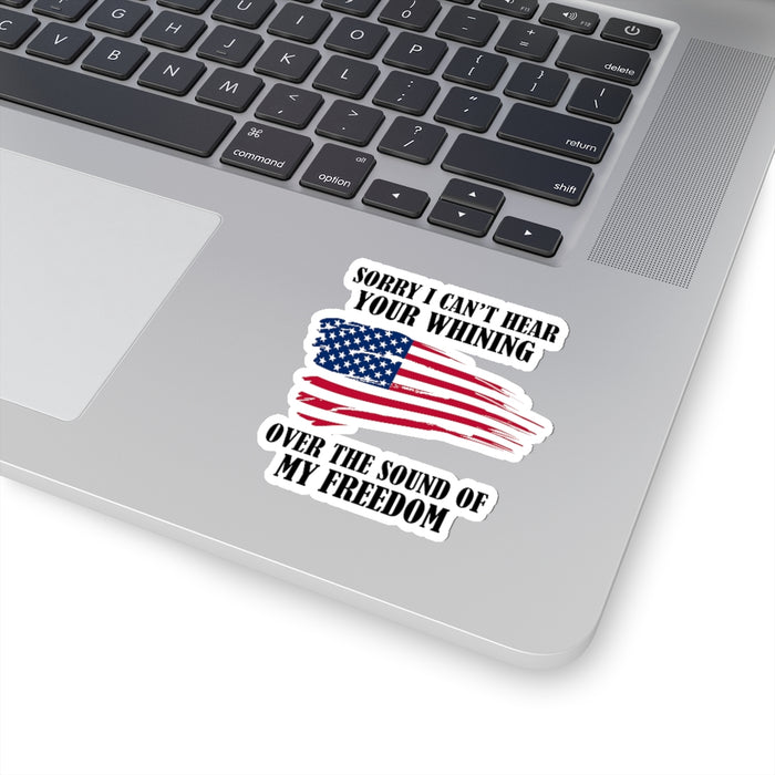 Sound Of My Freedom Kiss-Cut Stickers (4 sizes)
