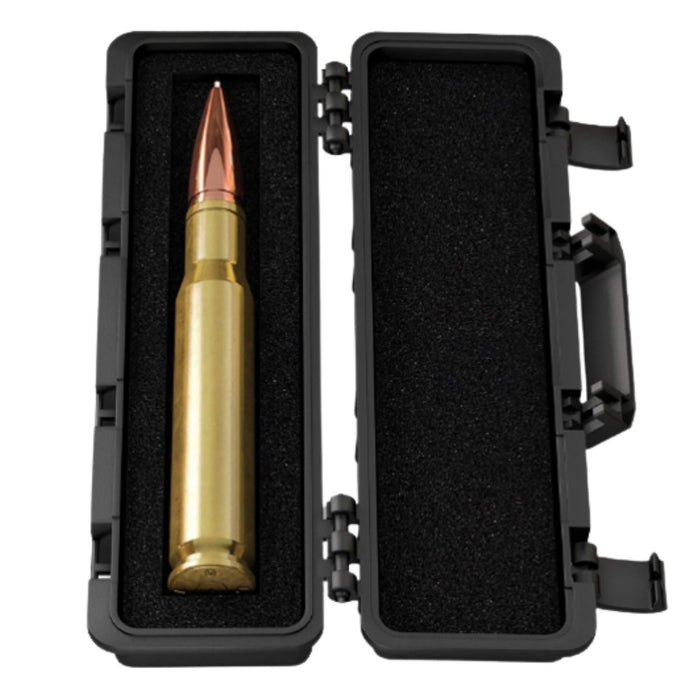 50 BMG Authentic Brass Casing Refillable Twist Pen w/ Tactical Gift Box
