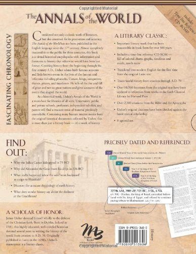 Annals of the World: James Ussher's Classic Survey of Ancient World History (Hardcover Casebook)