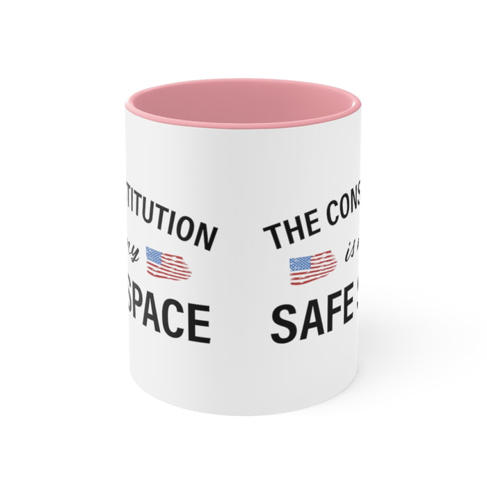 The Constitution Is My Safe Space Mug