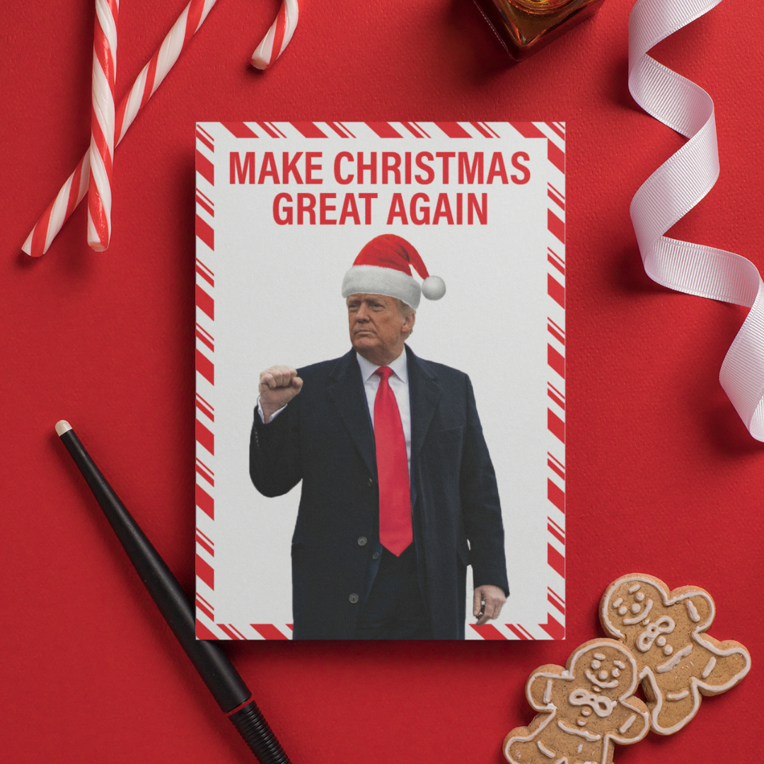 Make Christmas Great Again Card Printable Download —