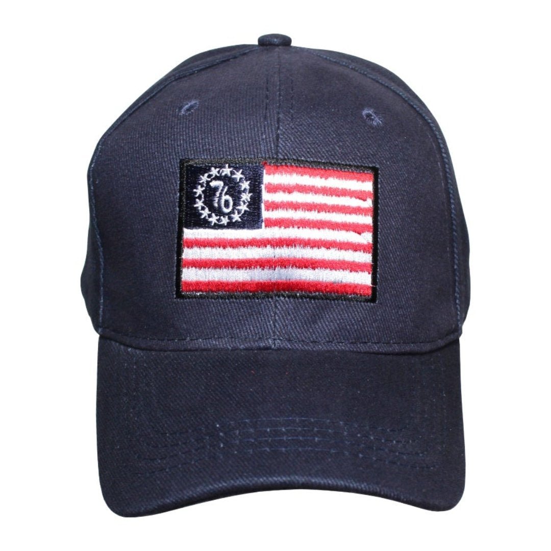 '76 Betsy Ross Flag Hat - PatriotDepot.com