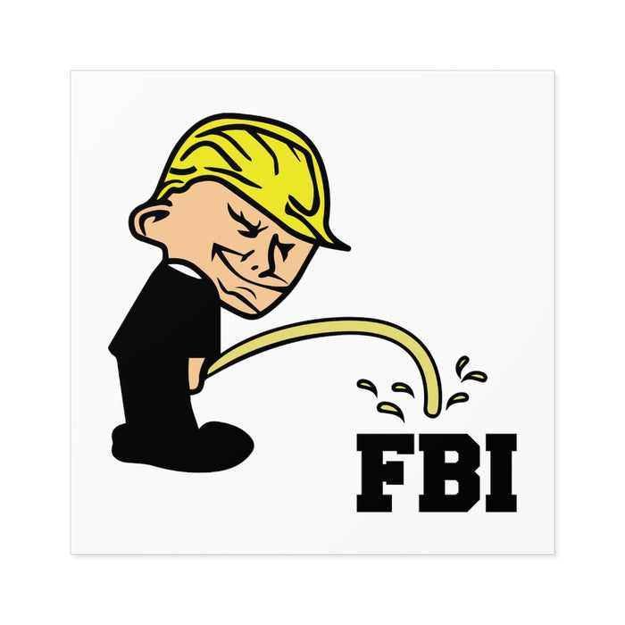 Bad Boy Trump FBI Sticker (Indoor\Outdoor)
