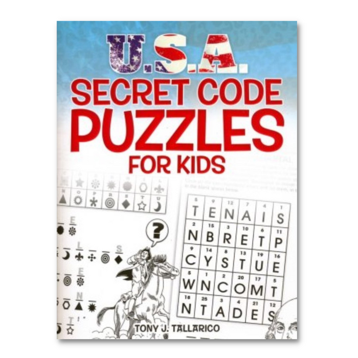 USA Secret Puzzle Book for Kids (By: Tony J. Tallarico)