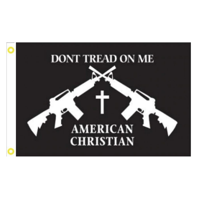 Don't Tread on Me American Christian 3'x5' Flag