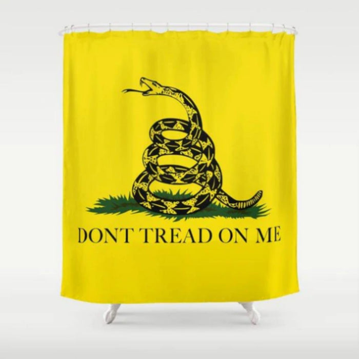 Don't Tread on Me Shower Curtain