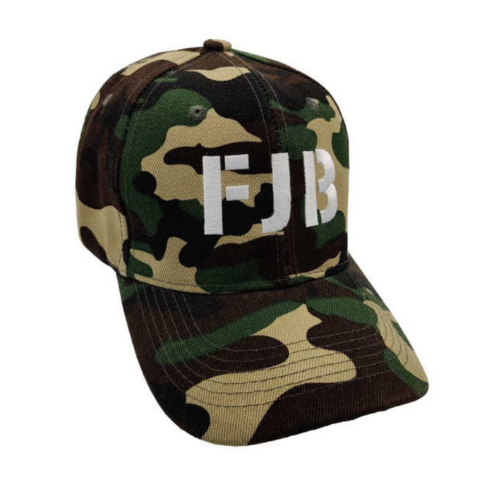 FJB Custom Embroidered Hat (Camo)
