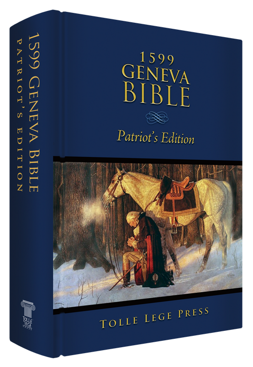 geneva bible patriot's edition blue cover
