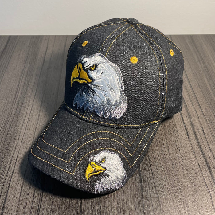 This We Will Defend American Eagle Embroidered Hat & Bill