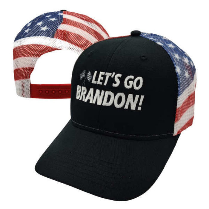 Let's Go Brandon (Soft Mesh) Trucker Embroidered Hat