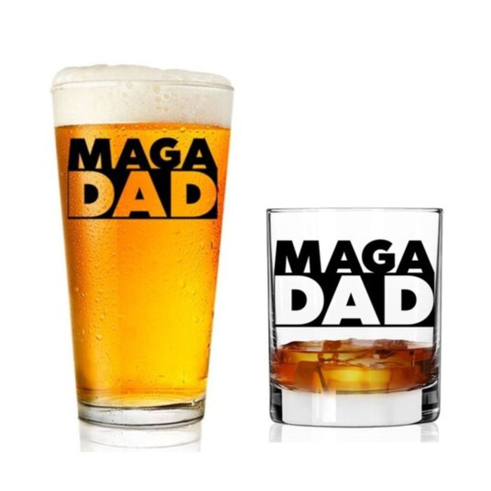 MAGA Dad Glass Pack
