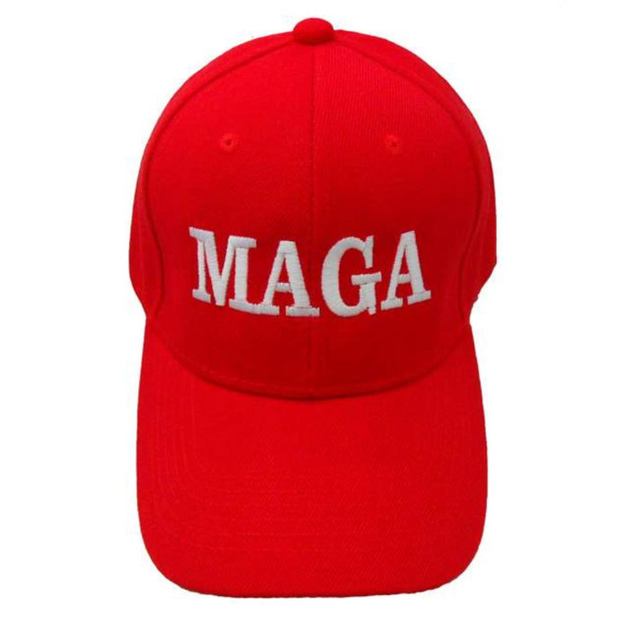 MAGA Custom Embroidered Hat (Red)