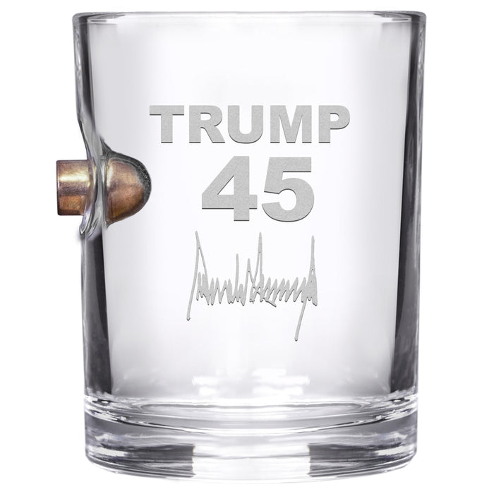 Trump Signature 45 Whiskey Glass