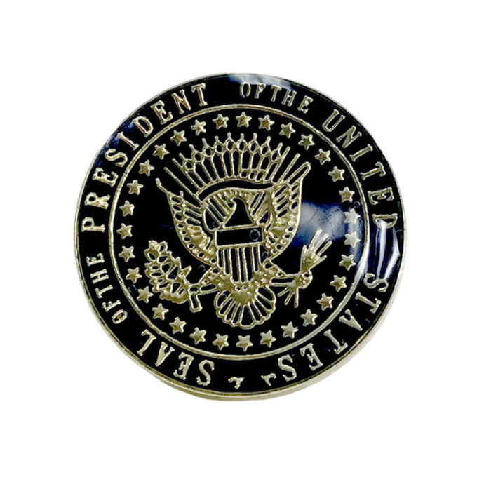 President of the United States with Presidential Seal Enamel Lapel Pin