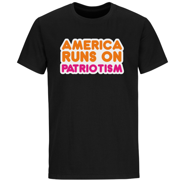 America Runs on Patriotism Unisex T-Shirt