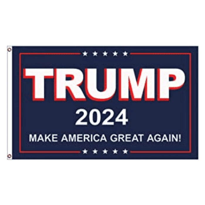 Trump 2024 Make America Great Again 3'x5' Flag