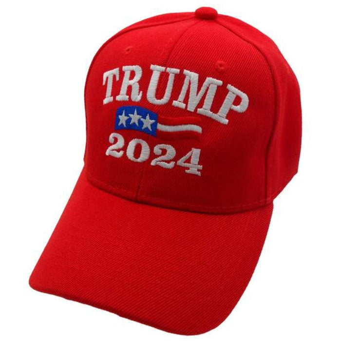 Trump 2024 Custom Embroidered Hat (Red)